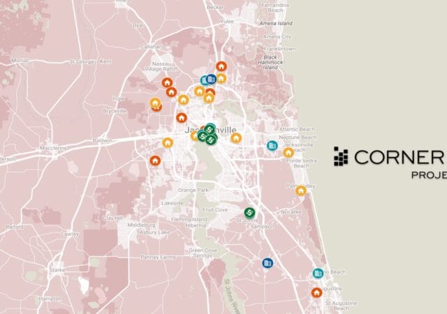 corner lot development map