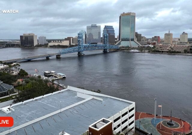 downtown jacksonville hurricane storm live cam streaming