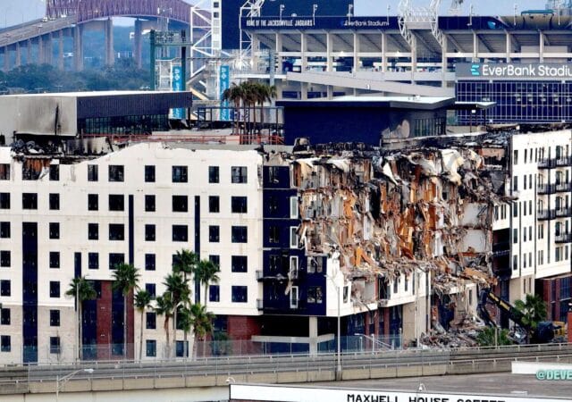 rise doro apartments demolition downtown jacksonville