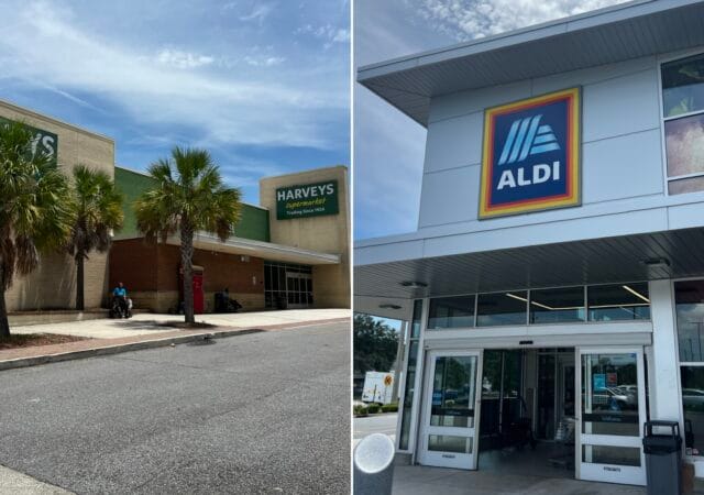 harveys supermarket downtown jacksonville closing for aldi conversion