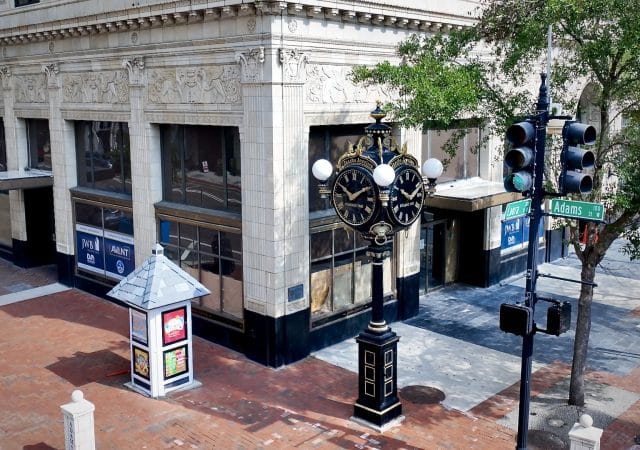 Historic Jacobs Jewelers Clock Restored in Downtown Jacksonville