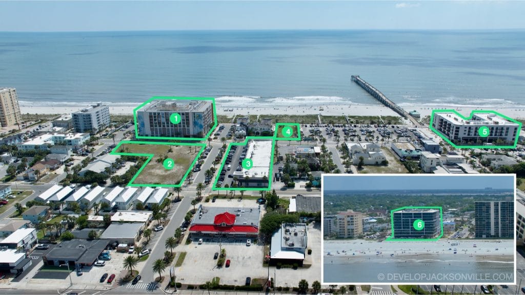 Buildings With Vested Height Rights in Jacksonville Beach Florida