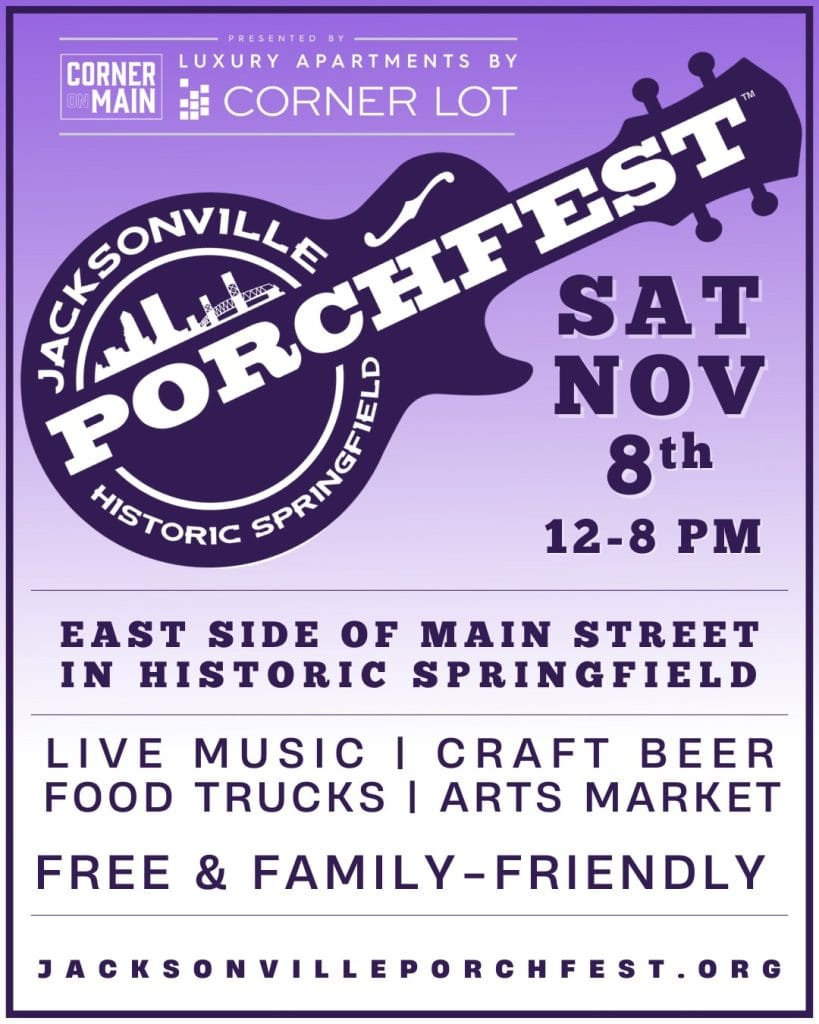 porchfest jacksonville 2025