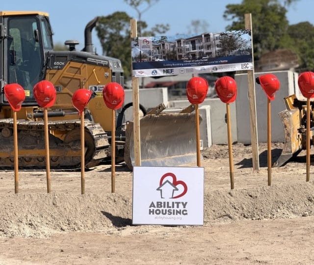 ability housing village at lake forest elementary school affordable housing development