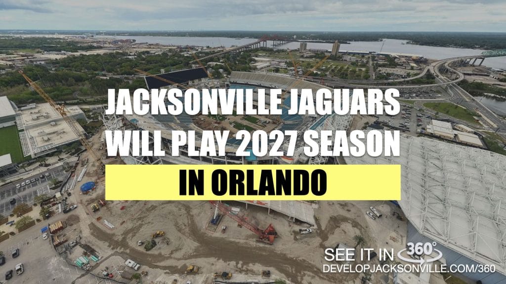 jacksonville jaguars will play 2027 season in orlando during stadium renovation