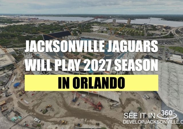 jacksonville jaguars will play 2027 season in orlando during stadium renovation